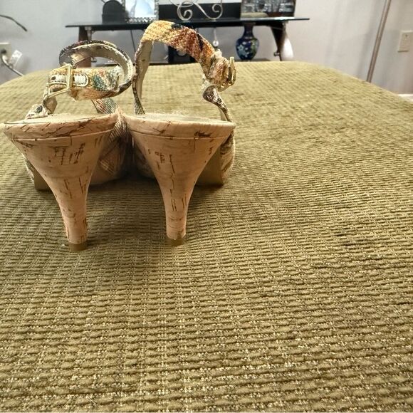 Bandolino Women's Colorful Wedge Sandals - Picture 6 of 6